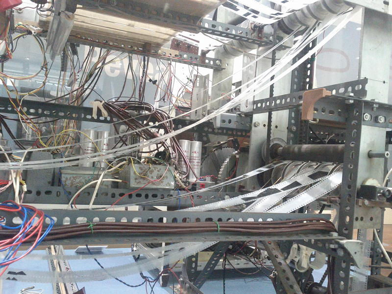 The Oramics machine at the Science Museum